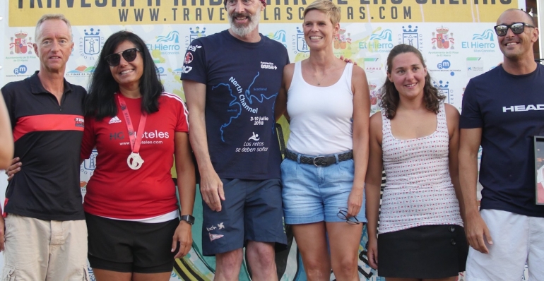 Juan Carlos Vallejo y Miriam Fegert triunfan en la Travesía Mar de Las Calmas 2018